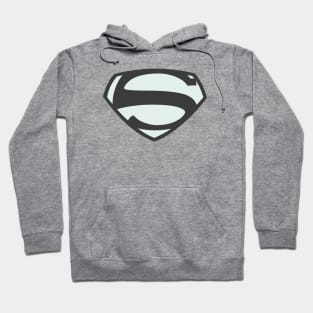 George Reeves Shield V3 Classic BW Hoodie